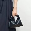 Women's Genuine Leather Ruched Hobo Handbag