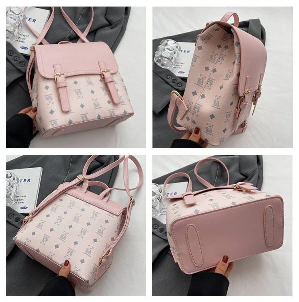 PU Chic and Sophisticated Mini Backpack