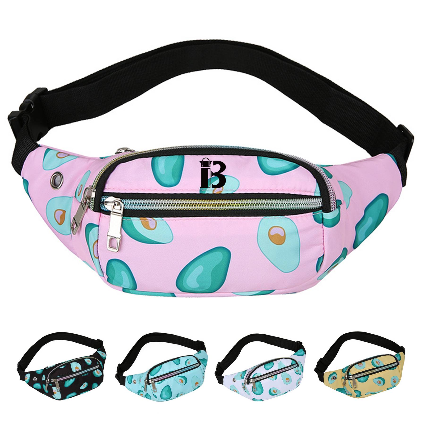 Large Capacity Nylon Crossbody Waist Fanny Pack