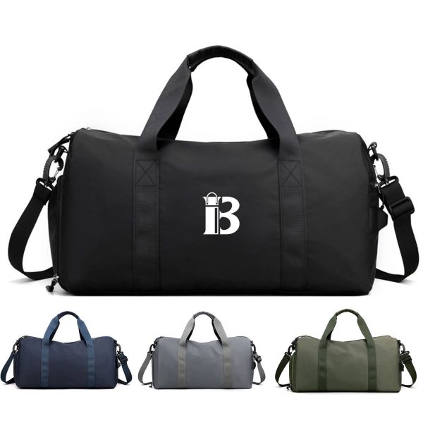 Oxford cloth travel crossbody duffel bag