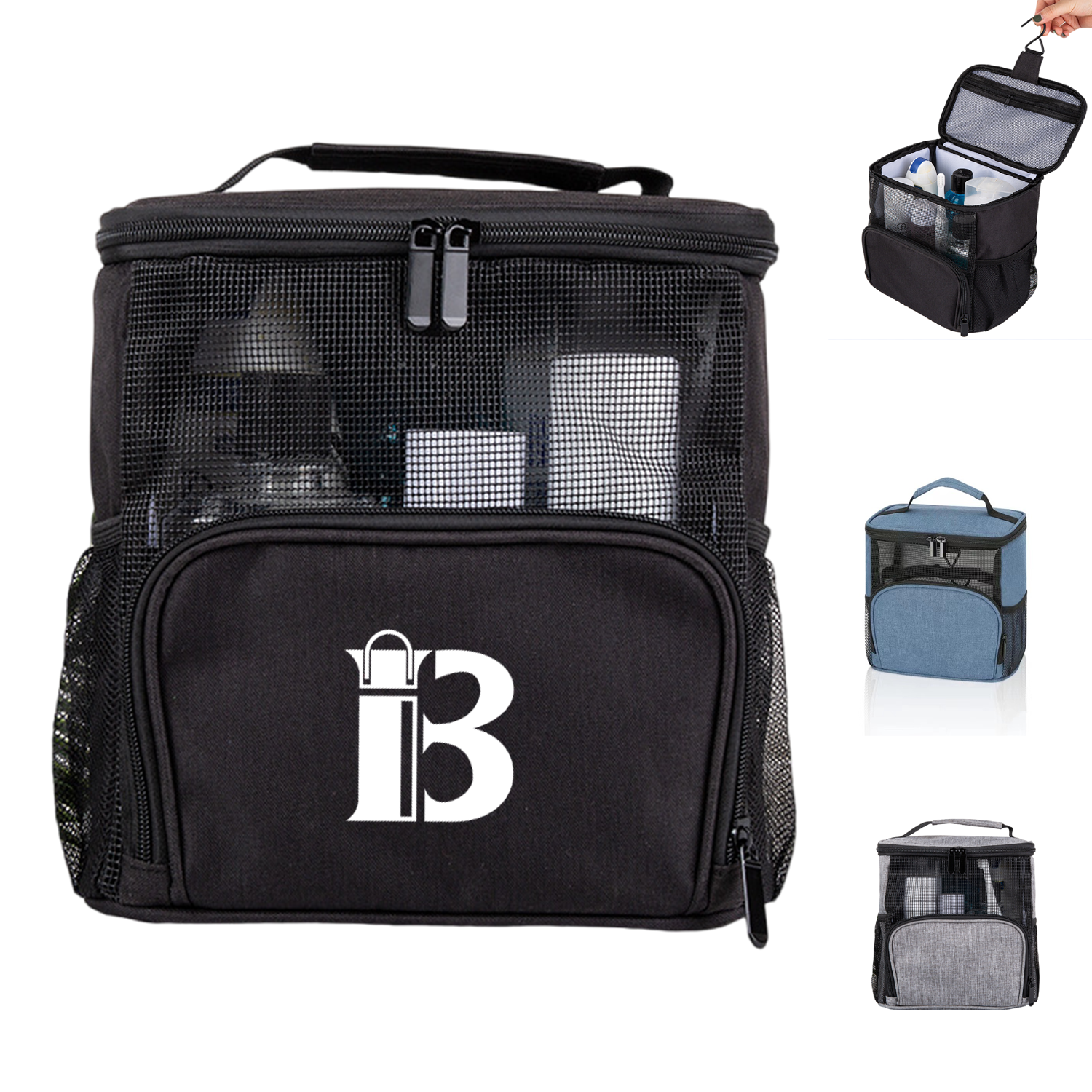 Foldable Mesh Water Resistant Makeup Bag
