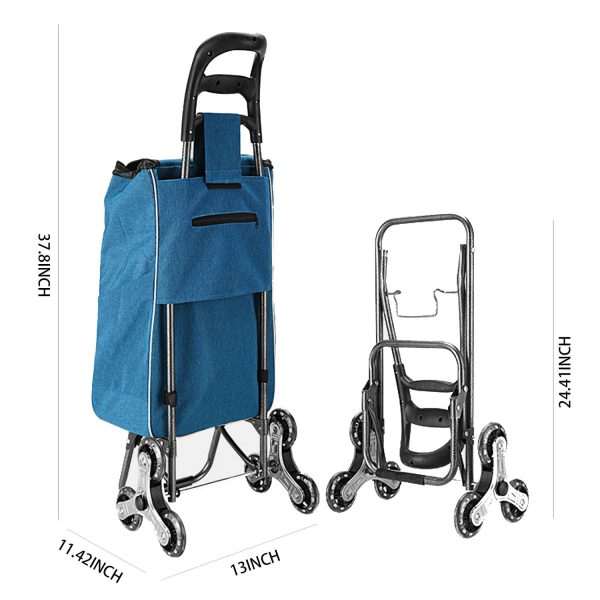 Foldable Shopping Cart With Wheel