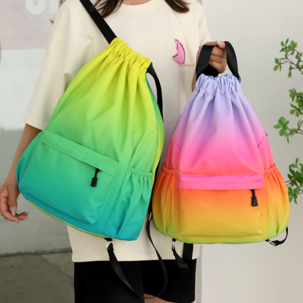 Super Lightweight Water-Resist Sports Beach Drawstring Bag