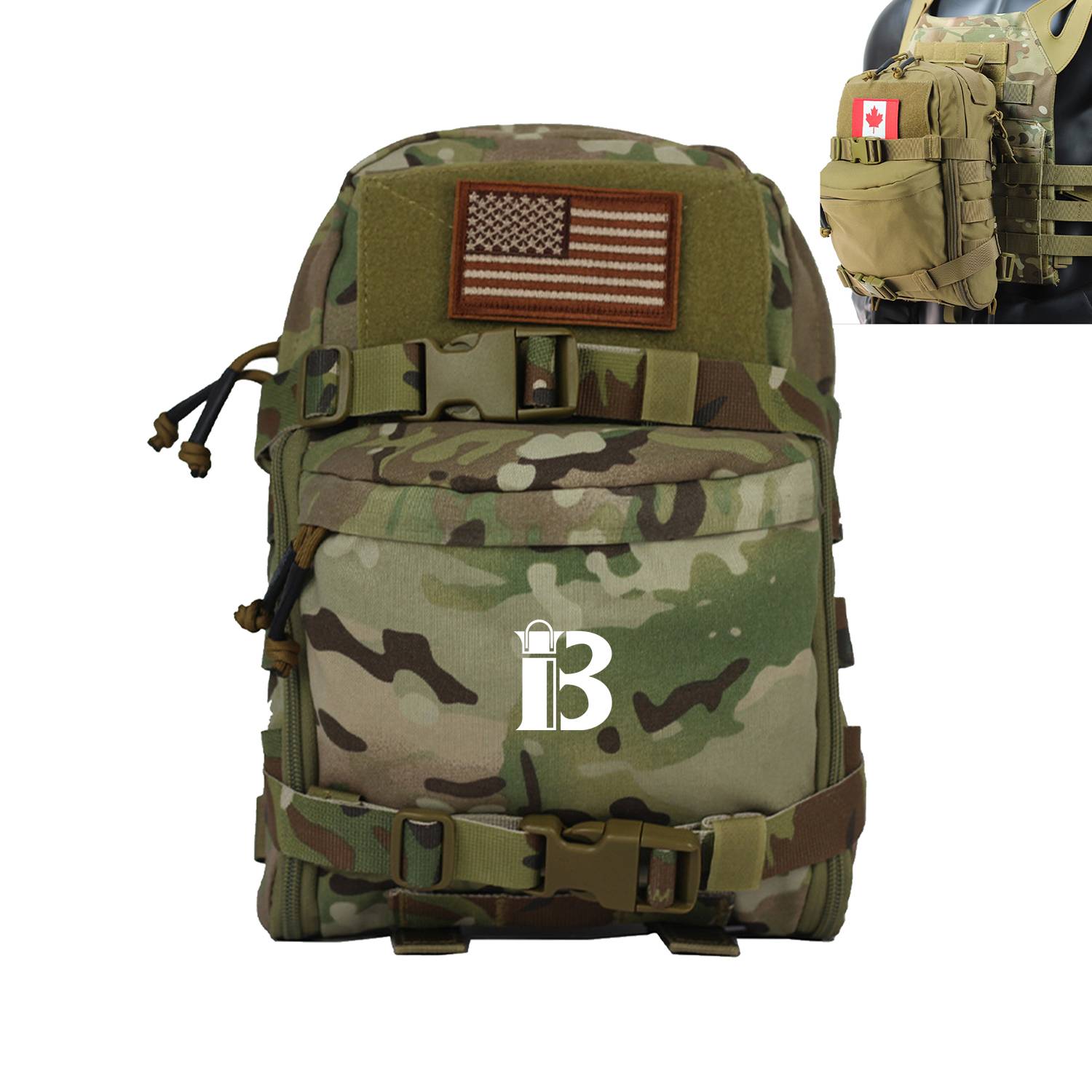 Nylon Tactical Vest Bag