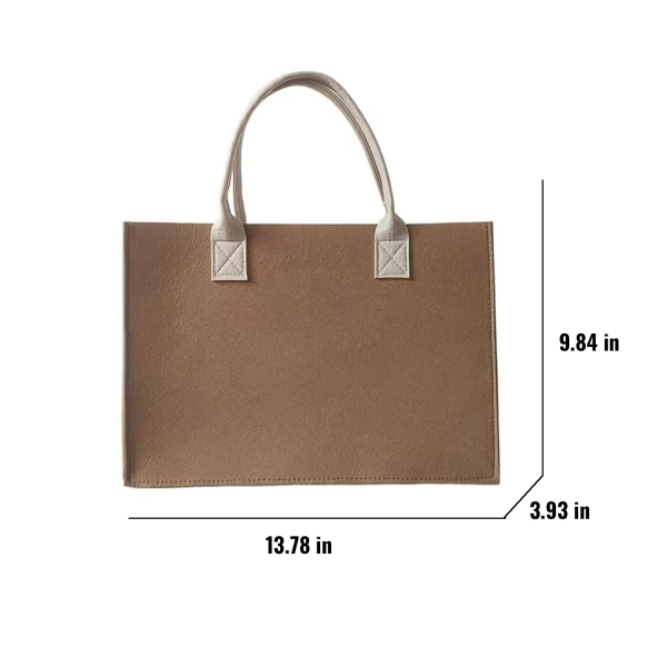Felt Shopping Tote Bag