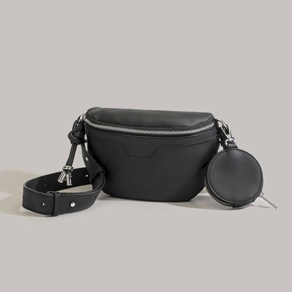 PU Stylish and simple crossbody sling bag