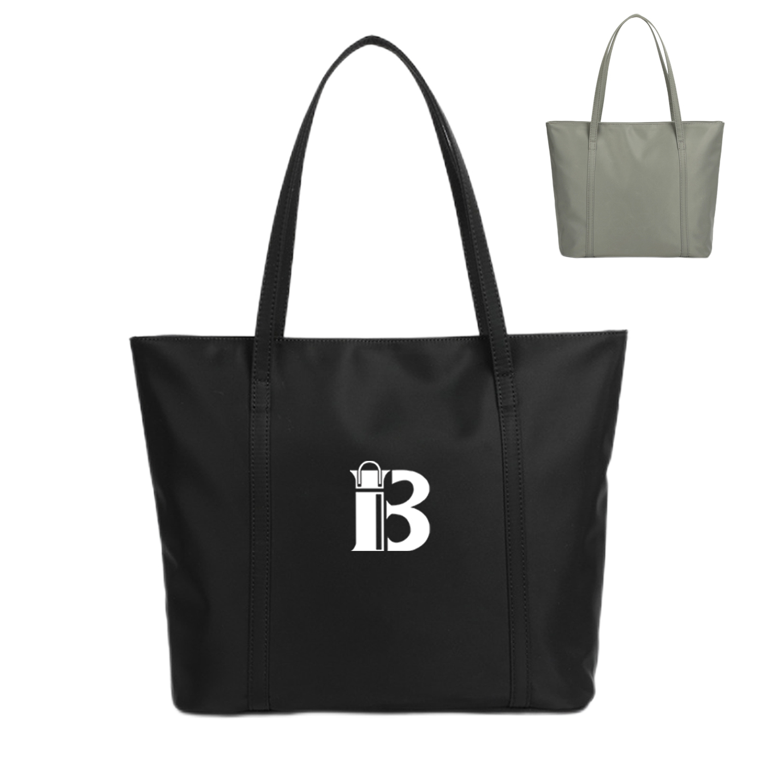 Single Shoulder Canvas Commuting Tote Bag