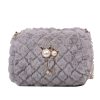 Cotton Stylish versatile cross-body plush chain shoulder bag