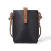 Genuine Leather Simple shoulder cross-body pouch bag