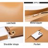 PU Simple vintage bucket tote cross-body bag