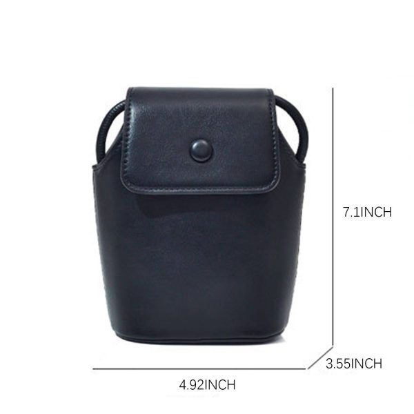 PU Leather Vintage Women's Crossbody Phone Bag