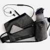 Oxford Hiking Waist Bag with Bottle Holder