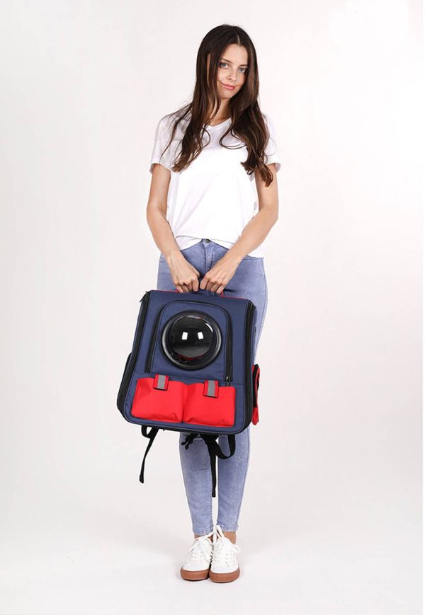 PU Travel Backpack for Pets