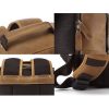 Men's Vintage Genuine Leather Laptop Backpack