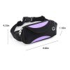 Outdoor Polyester Sports Waist Bag With Earphone Port