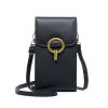 PU Cross Body Cell Phone Purse