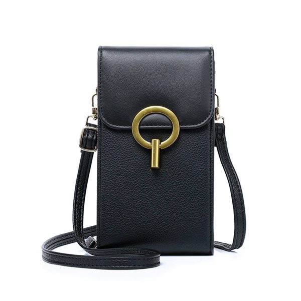 PU Cross Body Cell Phone Purse