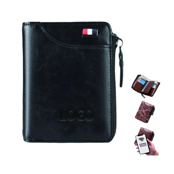 Men'S Genuine Leather Pass Case Wallet