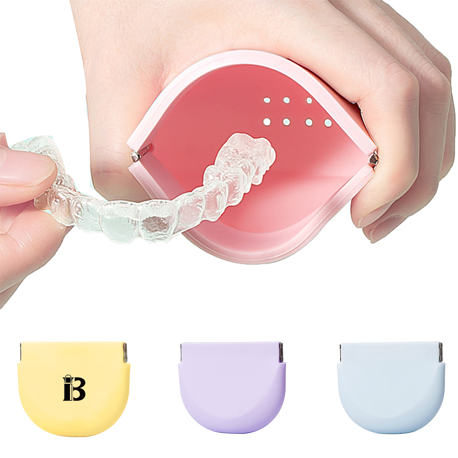 Silicone Denture Holder Storage Pouch