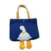 Simple Canvas Cute Duck Tote Bag