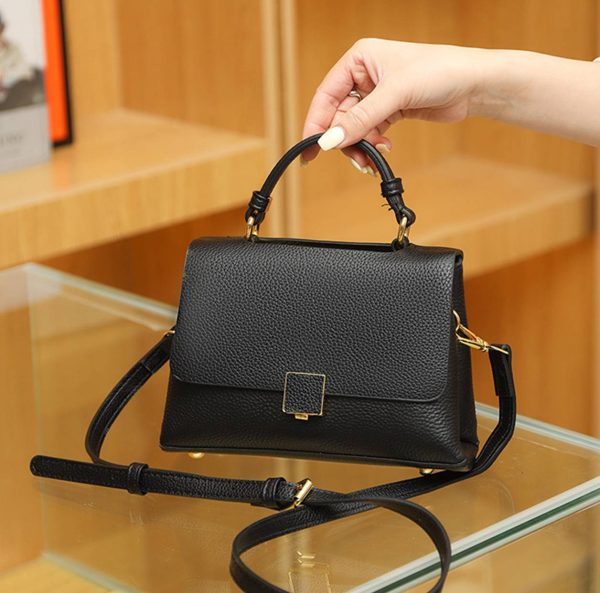 Real Leather Shoulder Crossbody Bag