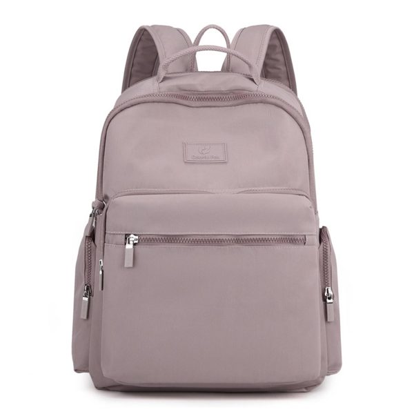 Nylon College Backpack Airline Approved Business Work Bag