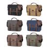 Cavas Vintage Men Briefcases Laptop Messenger Bag