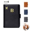 PU Leather RFID Passport/Card Wallet With Arita holder