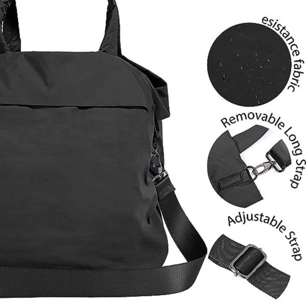 19L Crossbody Shoulder Bags with 2 Straps for Women