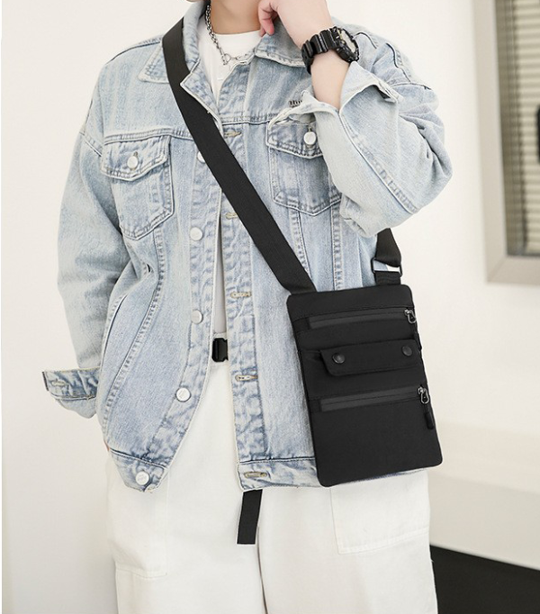 Small Messenger Bag with Long Shoulder Strap