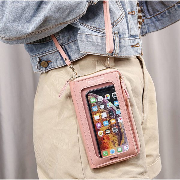 Customized Universal PU Purse Phone Bag
