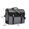 Bartender Kit Travel Bag with Padded Wine Compartments