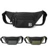 Men's Minimalist Oxford Crossbody Bag Fanny Pack