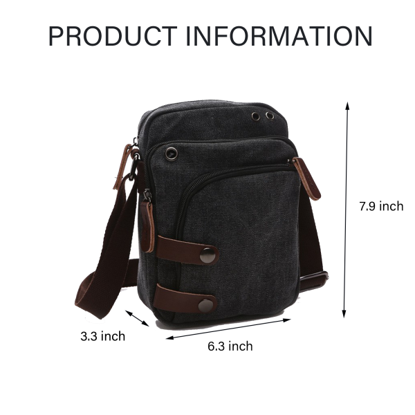 Canvas Handbag Crossbody Wallet Travel Shoulder Bag