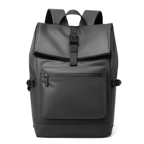 PU Leather Large Capacity Computer Backpack