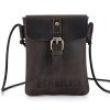 Genuine Leather Small Crossbody Bag for Men