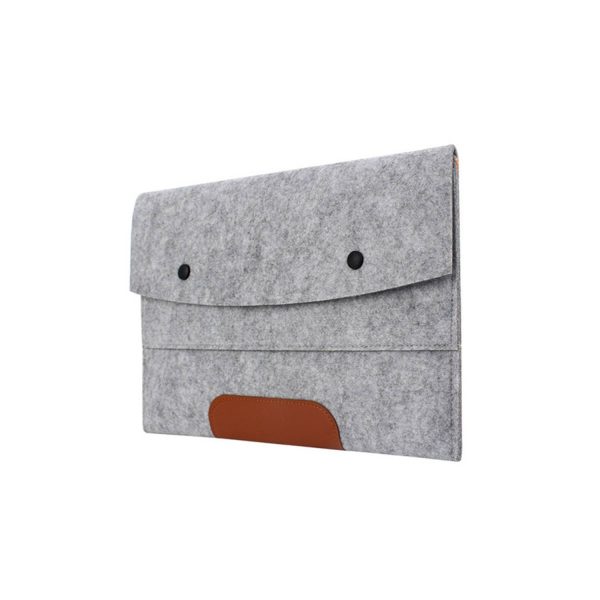 Clamshell Felt Laptop Sleeve