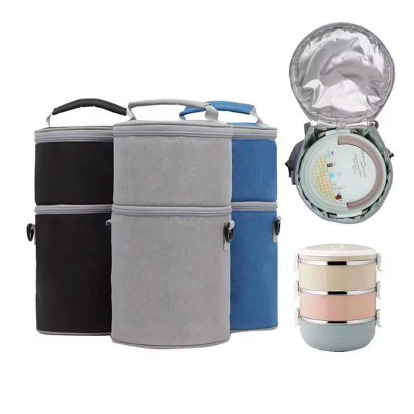 Layered Insulated Lunch Bag Cooler