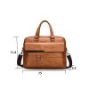 PU Men's Business Crossbody Bag