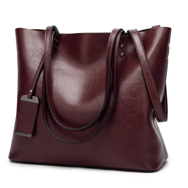 Leather Tote Bag for Women