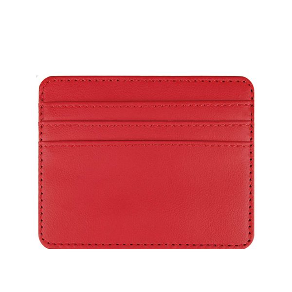 PU Leather Slim Card Wallet