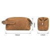 Leather Wearable Cosmetic bag