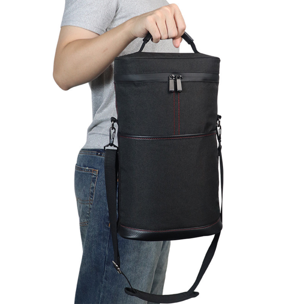 Oxford Insulated Wine Gift Tote Bag