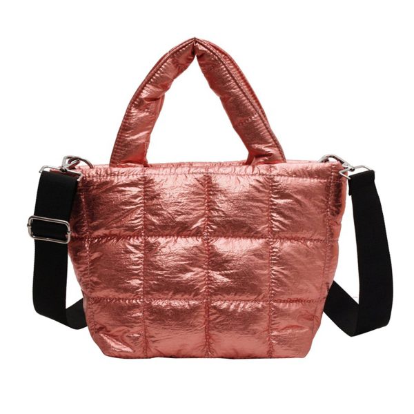 Nylon fluffy Crossbody Tote Bag