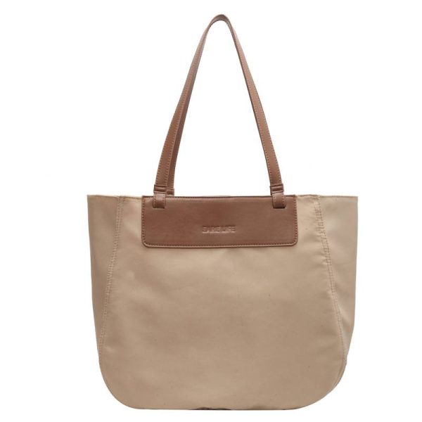 Nylon Canvas Tote Handbag For Women