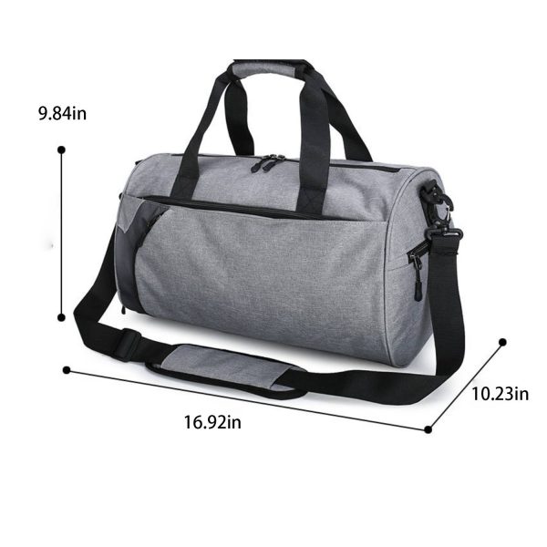 Handheld Crossbody Polyester Travel Duffel Bag