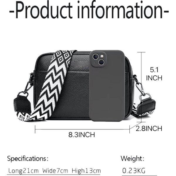 Small Genuine Leather Crossbody Purse for Women