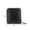PU Fold Zipper Wallet Purse