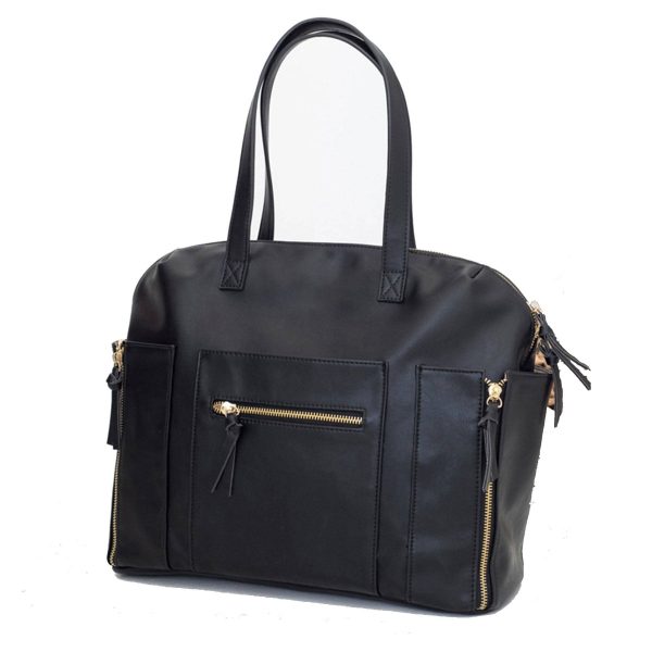 PU Multi-functional mommy tote bag backpack