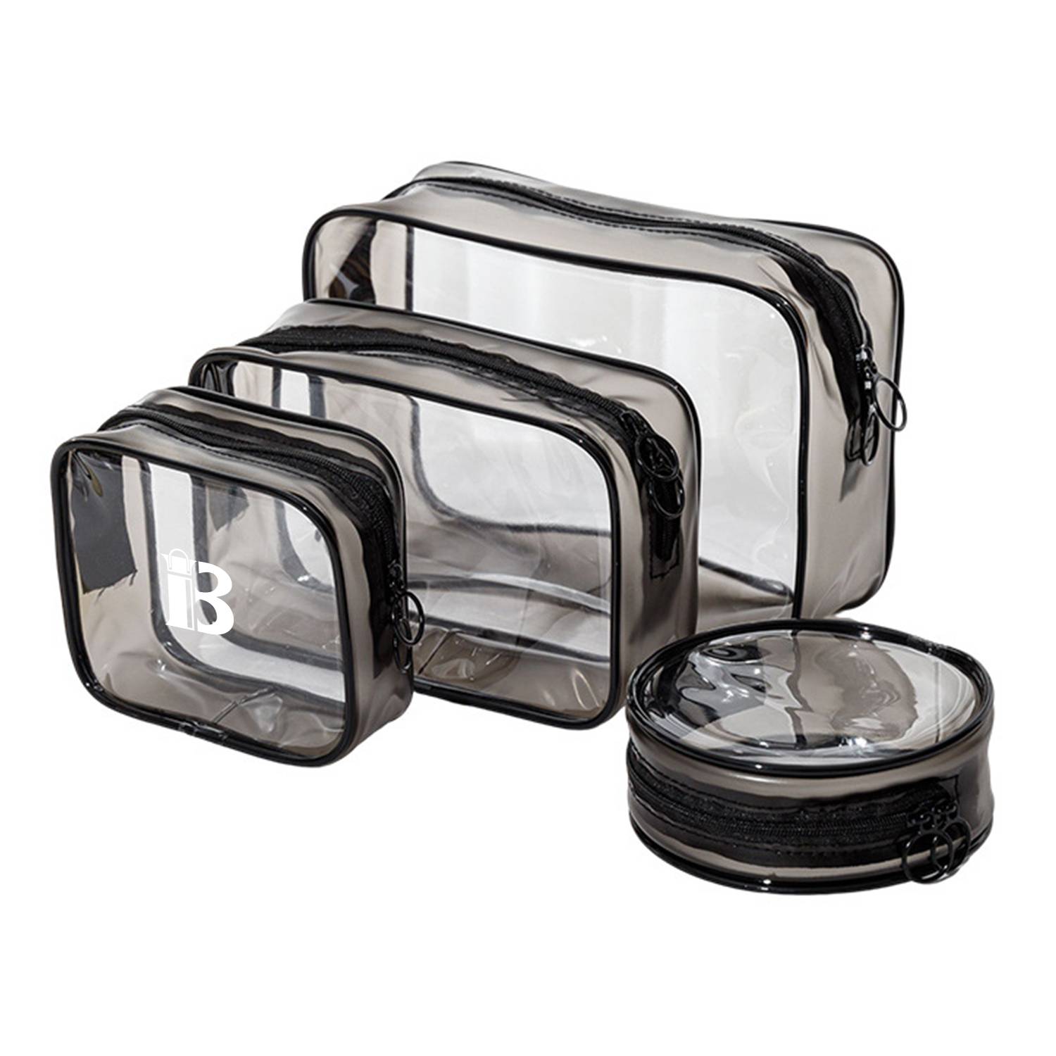 b2bf1e06-d220-4377-aab3-150b3f81dbd7_TJ029-JG.jpg Transparent Travel Makeup Bag Set